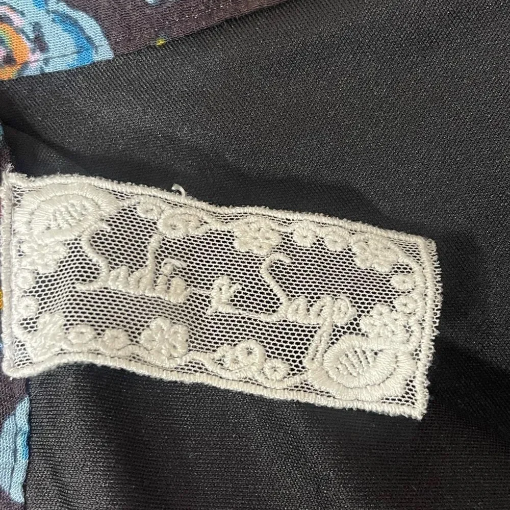 Sadie & Sage maxi skirt with side splits size s